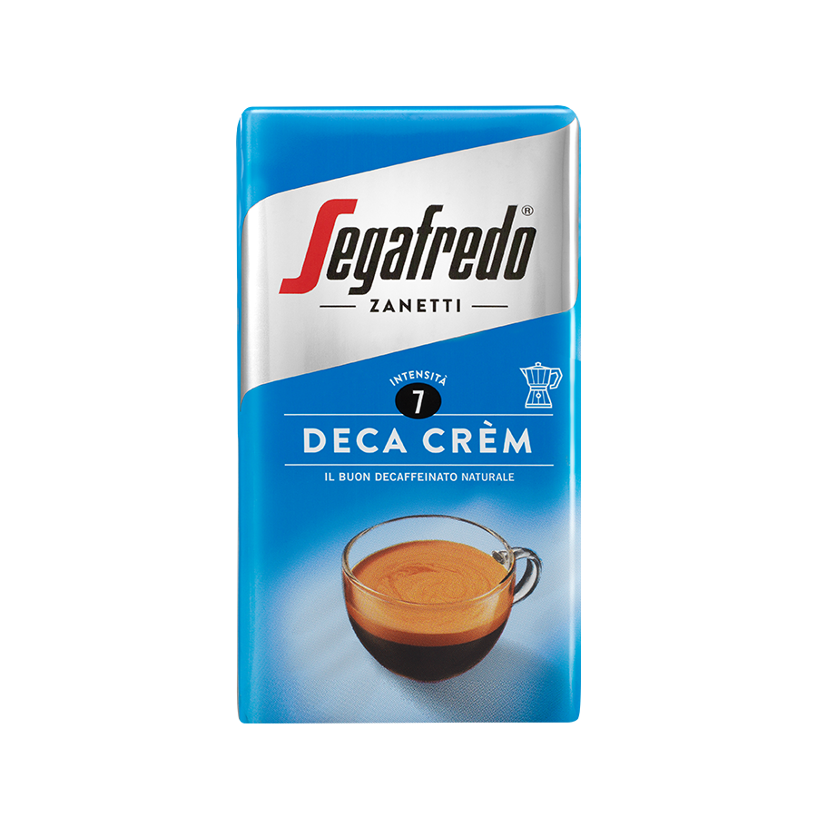Produktbild: Kaffee Segafredo Deca Crèm, gemahlen, 250 g, aromaversiegelte Verpackung